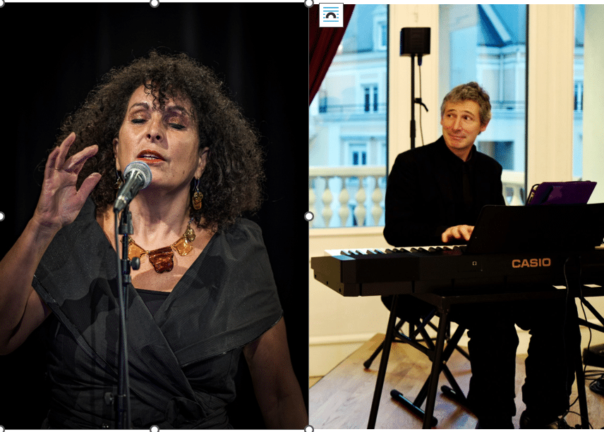Concert au théâtre de l’Abbaye à Saint Maur, le samedi 07.06.25, à partir de 20h30 – Nina Guetta chante Barbara, avec Julien Kohler au piano