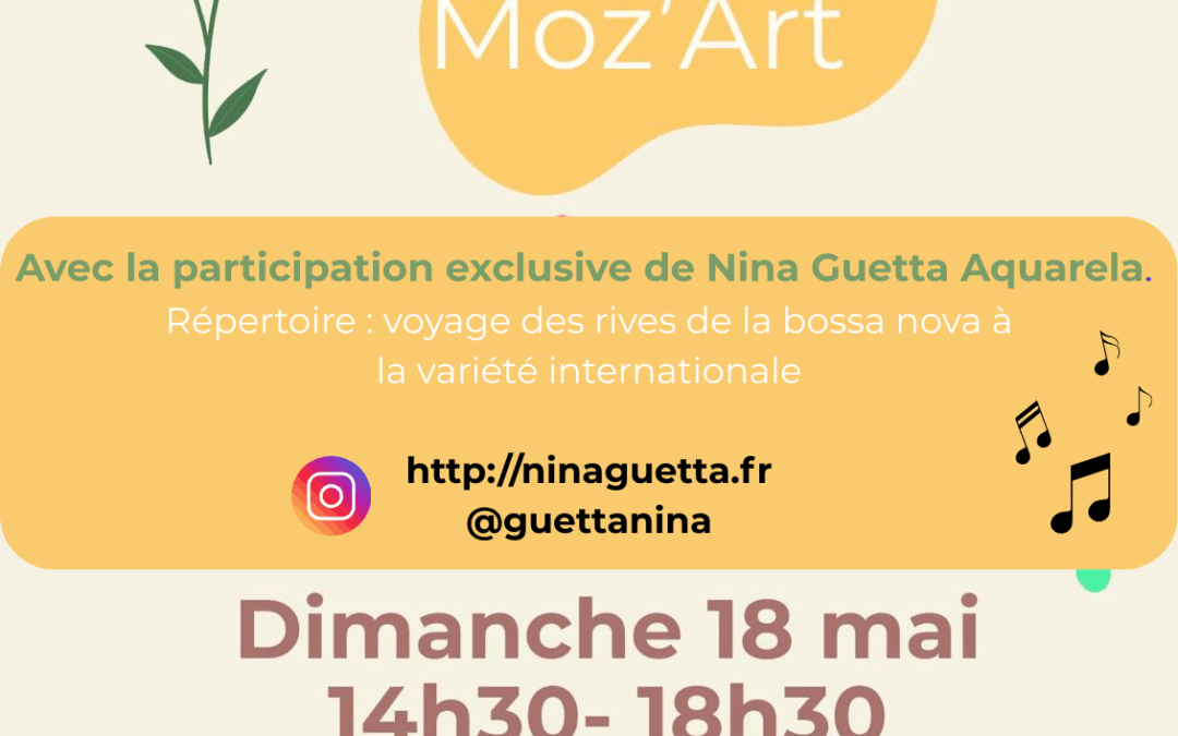 Concert au Café Moz’Art le dimanche 18.05.25, à partir de 14h30